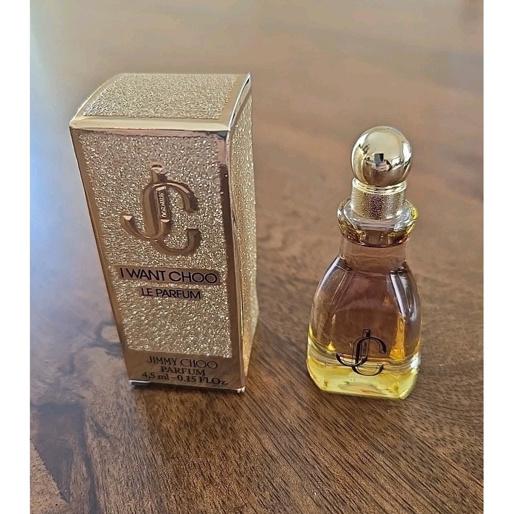 Jimmy Choo I Want Choo Le Parfum 4.5ml / 0.15fl Oz Mini Dabber Splash NIB